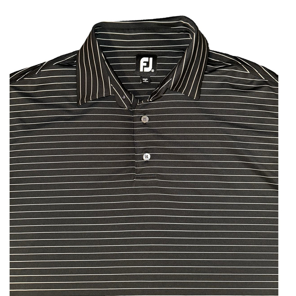 FootJoy Men's‎ ProDry Performance Classic Stripe Golf Polo - XL - Picture 2 of 6